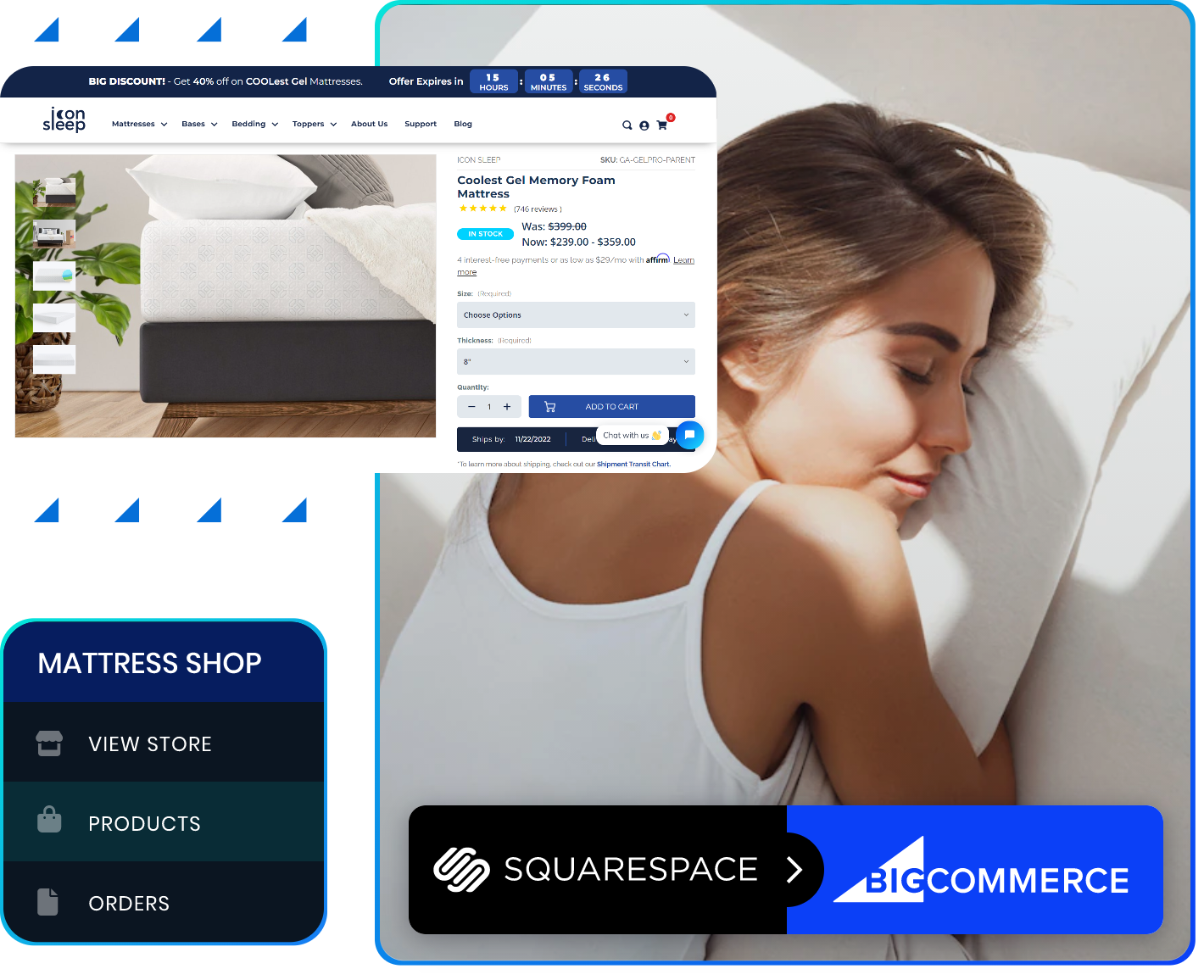 Squarespace to bigcommerce migration - banner image