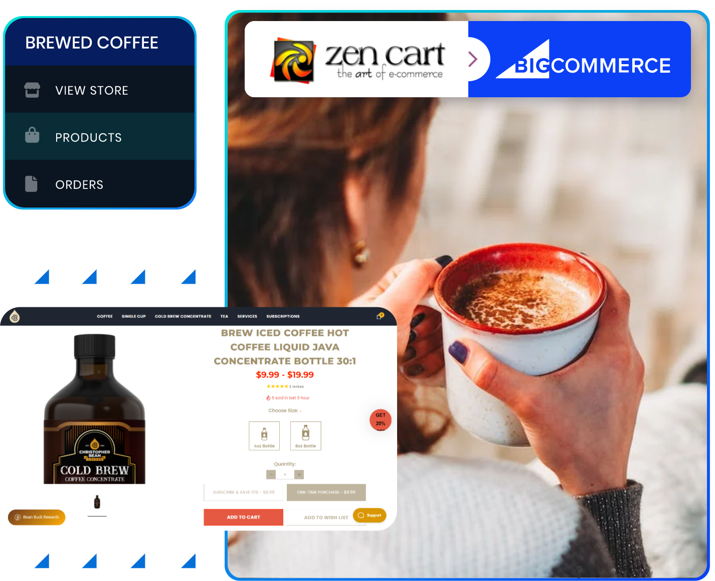 ZenCart to Bigcommerce Migaration Service Banner