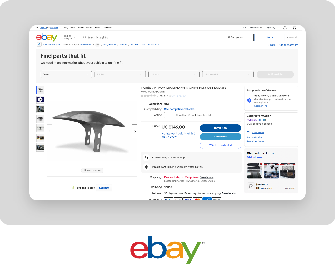 ebay screenshot