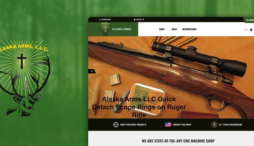 Alaska Arms Launched New BigCommerce Website