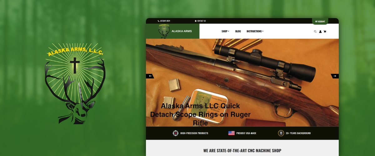 Alaska Arms Launched New BigCommerce Website
