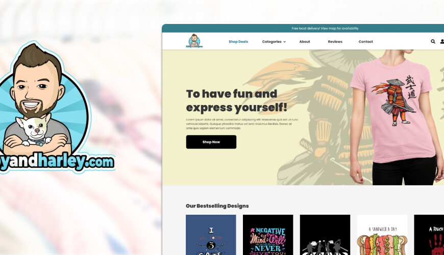 Robby and Harley Upgrades Their Business with a Stunning BigCommerce Website Launch
