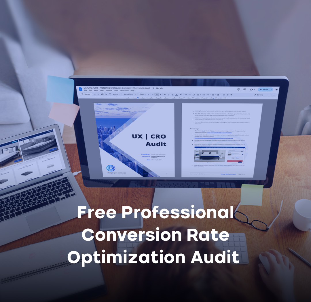 Free Professional Conversion Rate Optimization Audit