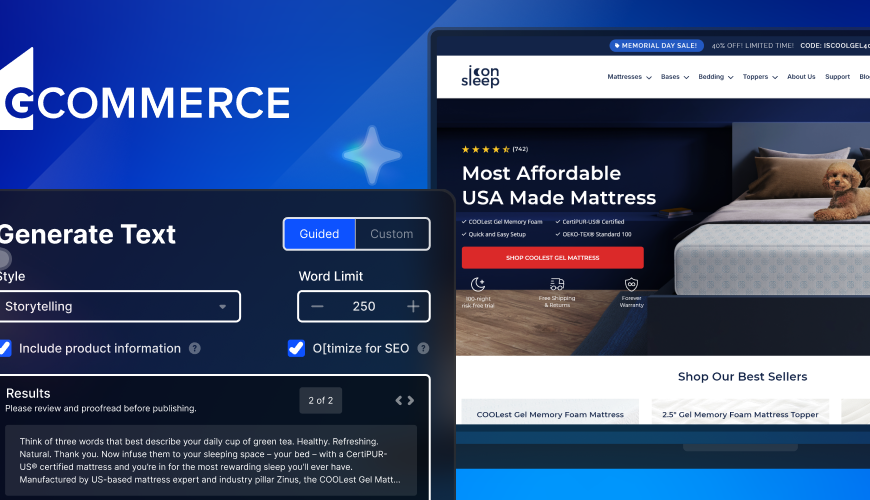 Boost Shopper Attraction and Conversion with BigCommerce BigAI