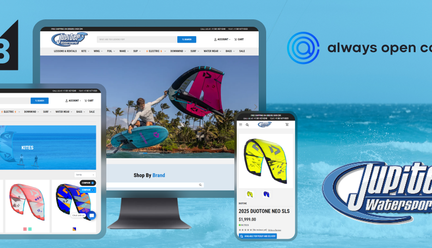 Jupiter Kiteboarding Migrate to BigCommerce from OSCommerce