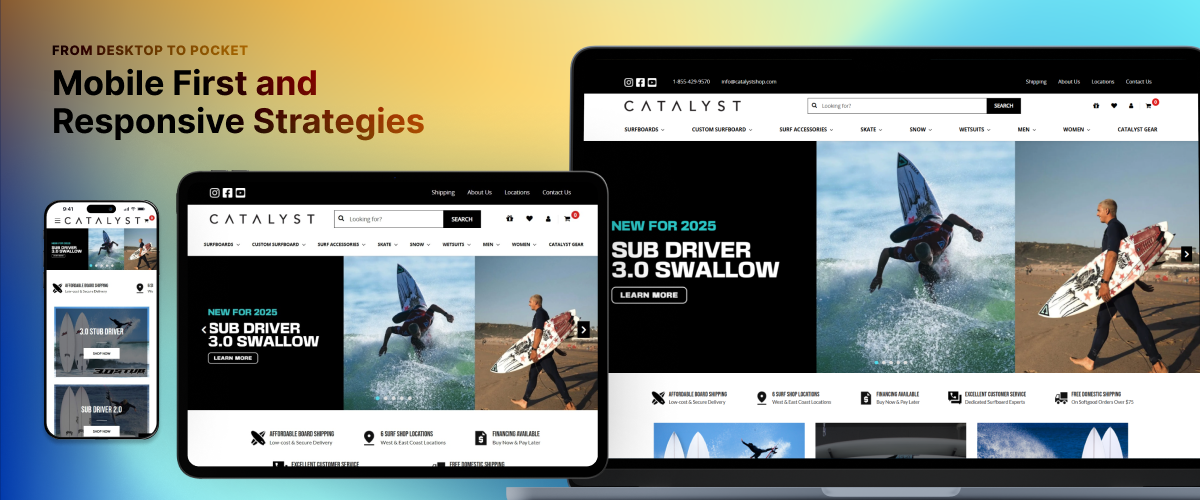 From Desktop to Pocket: Mobile First and Responsive Strategies