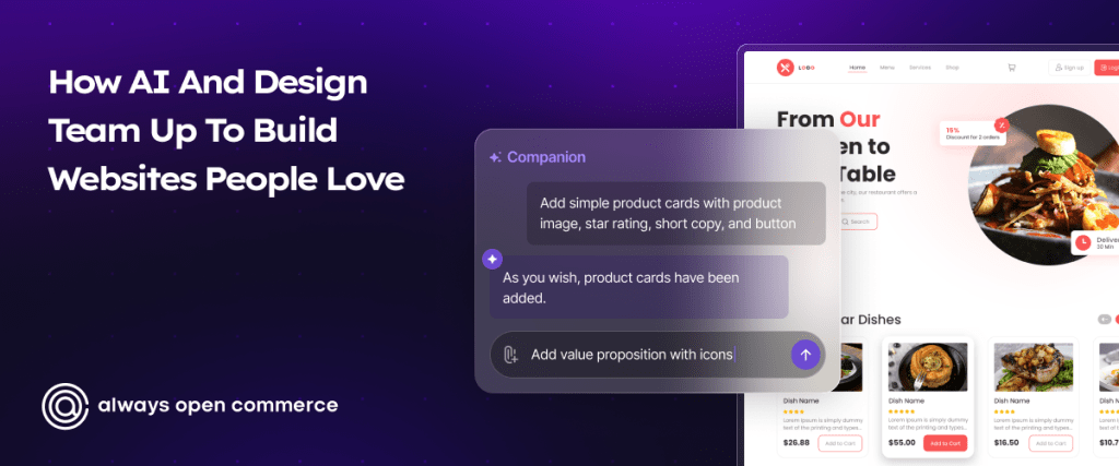 How AI and Design Team Up to Build Websites People Love