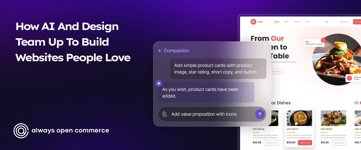 How AI and Design Team Up to Build Websites People Love
