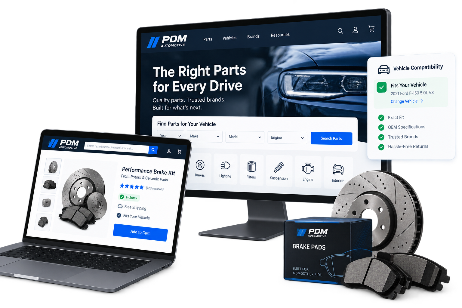 PDM Automotive catalog governance illustration