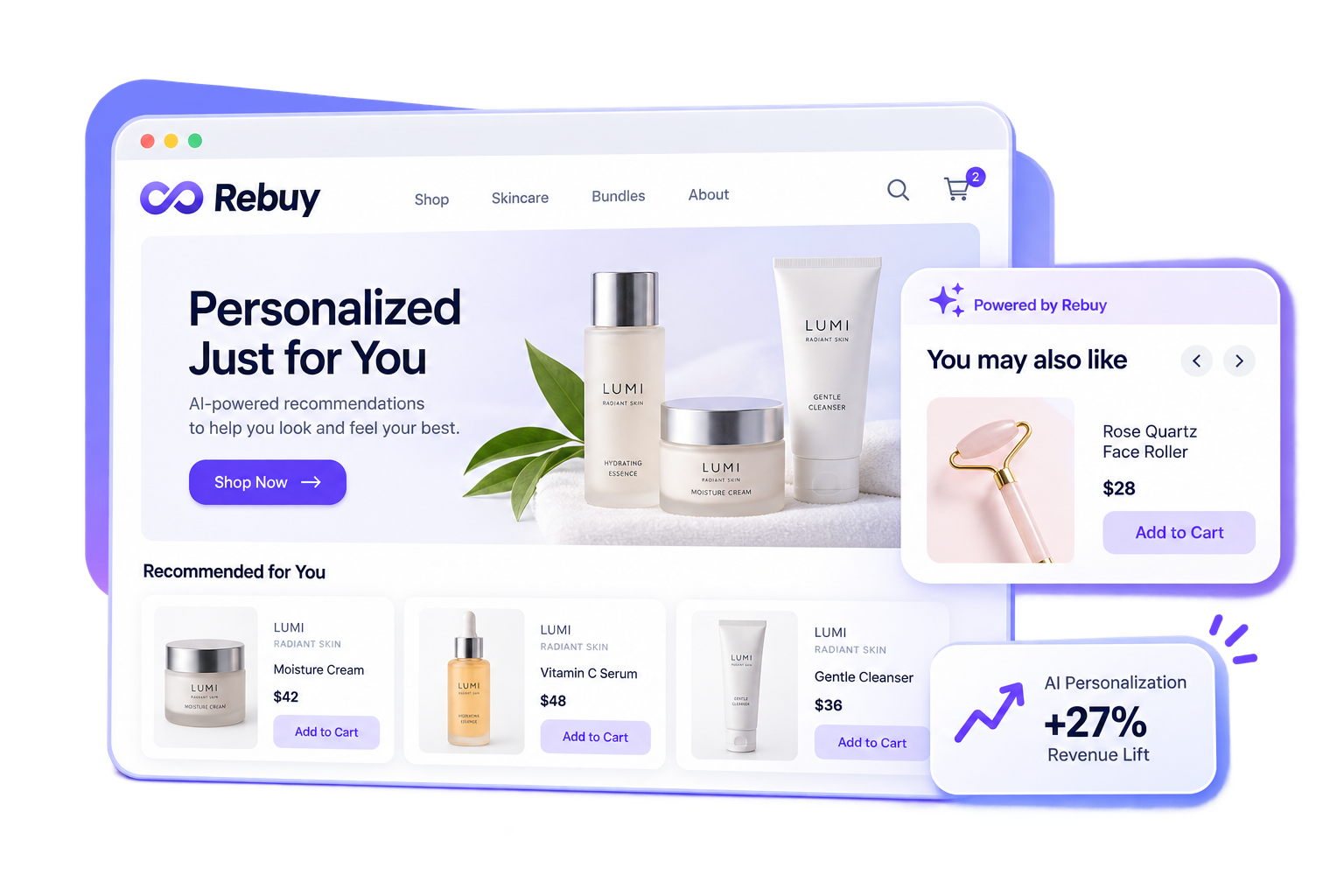 Rebuy Smart Cart illustration
