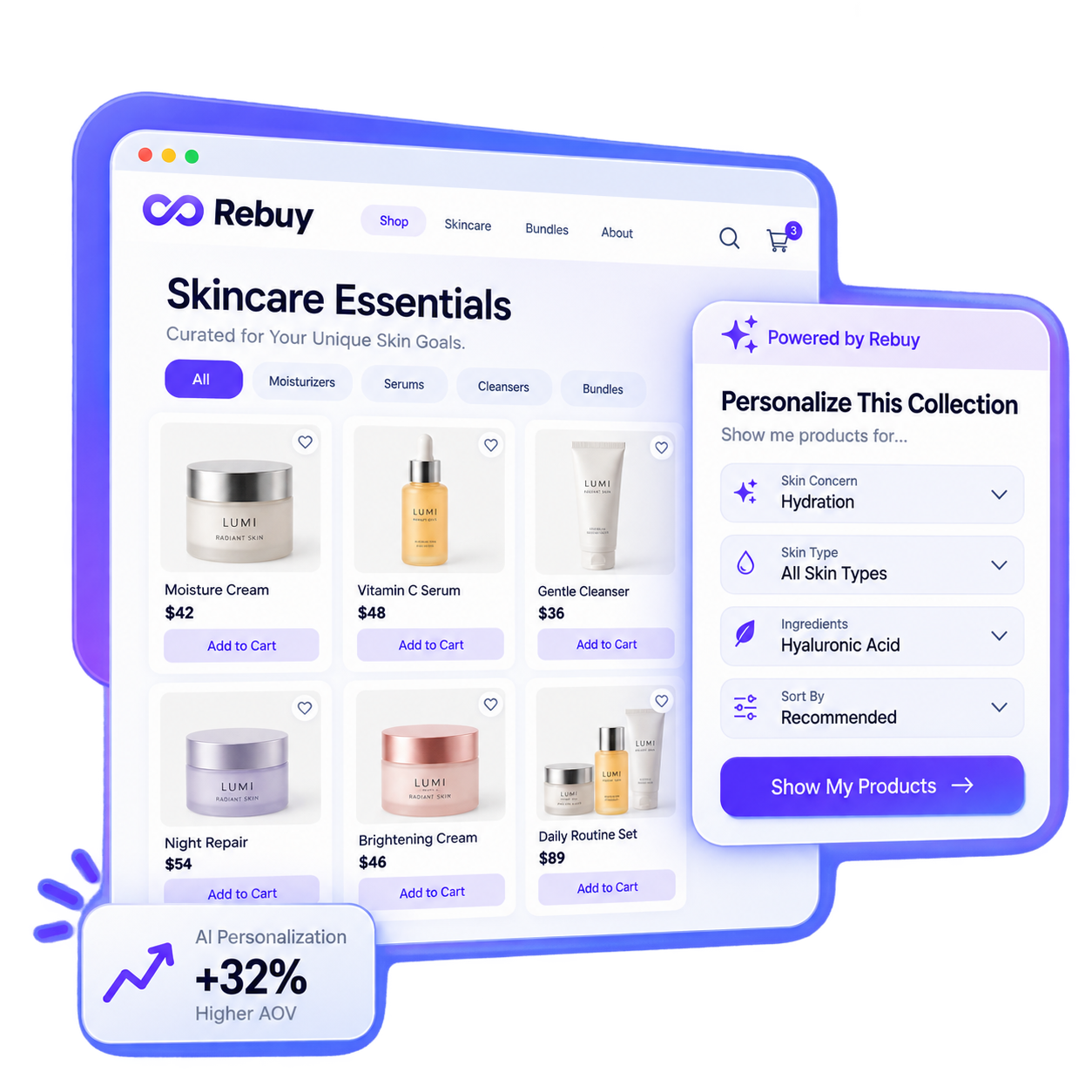 Rebuy supported work illustration
