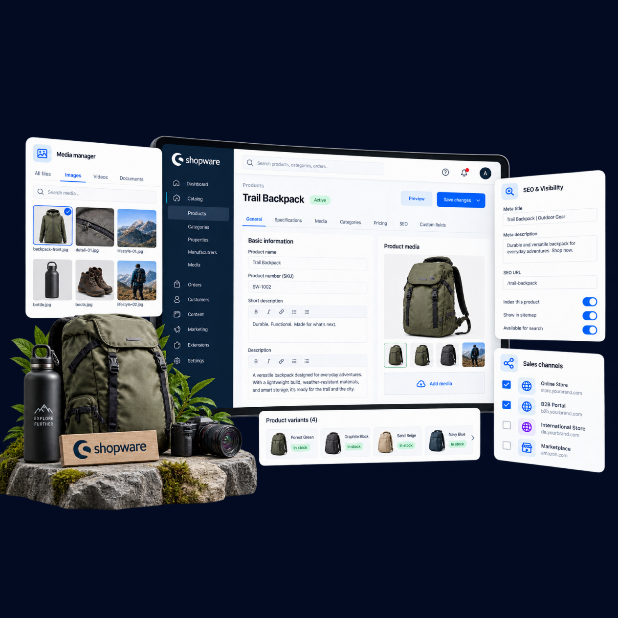 Shopware migration process illustration