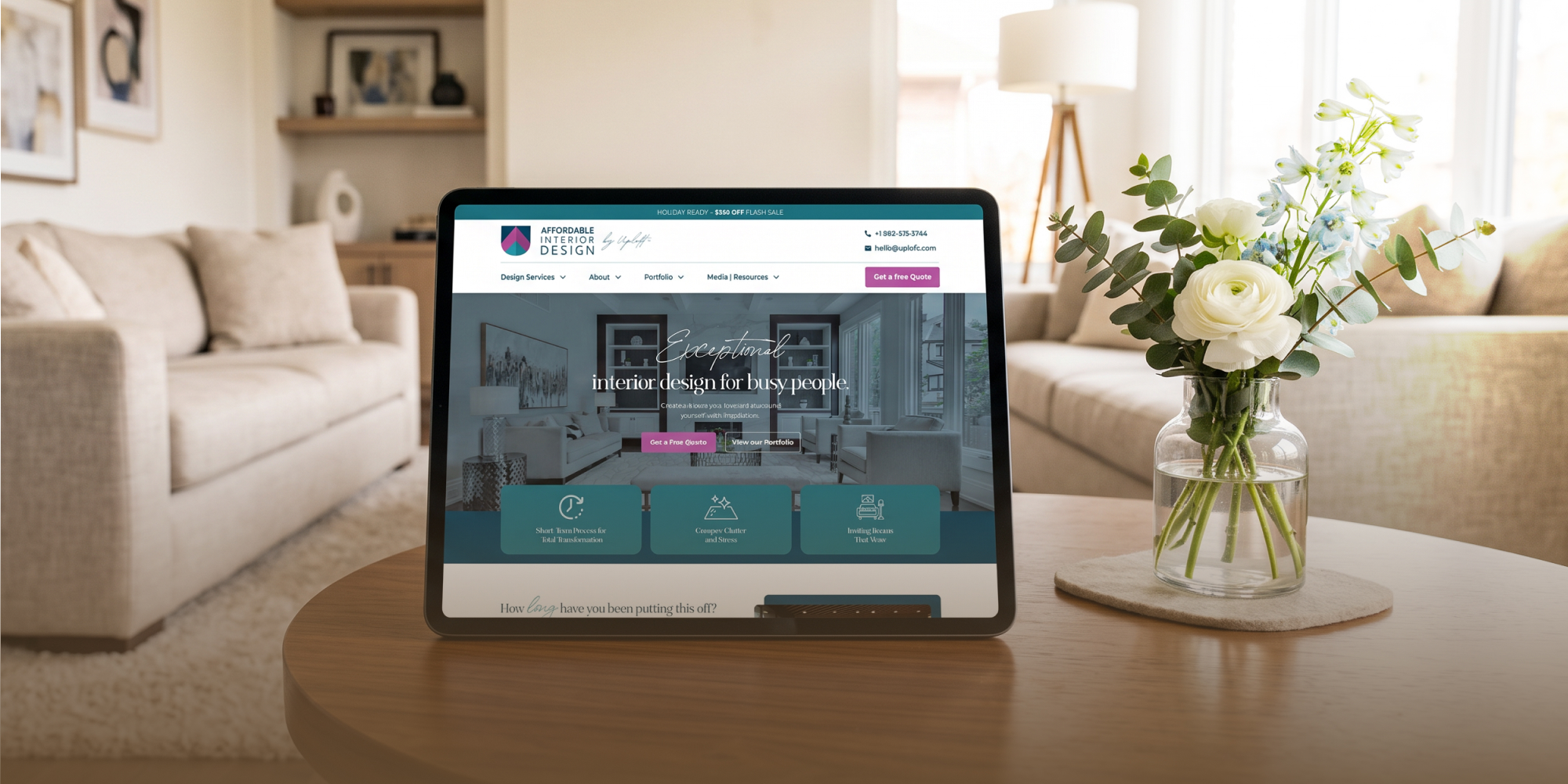 Affordable Interior Design SEO case study