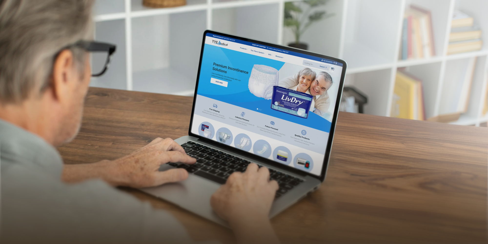 TYE Medical case study — user-focused BigCommerce redesign